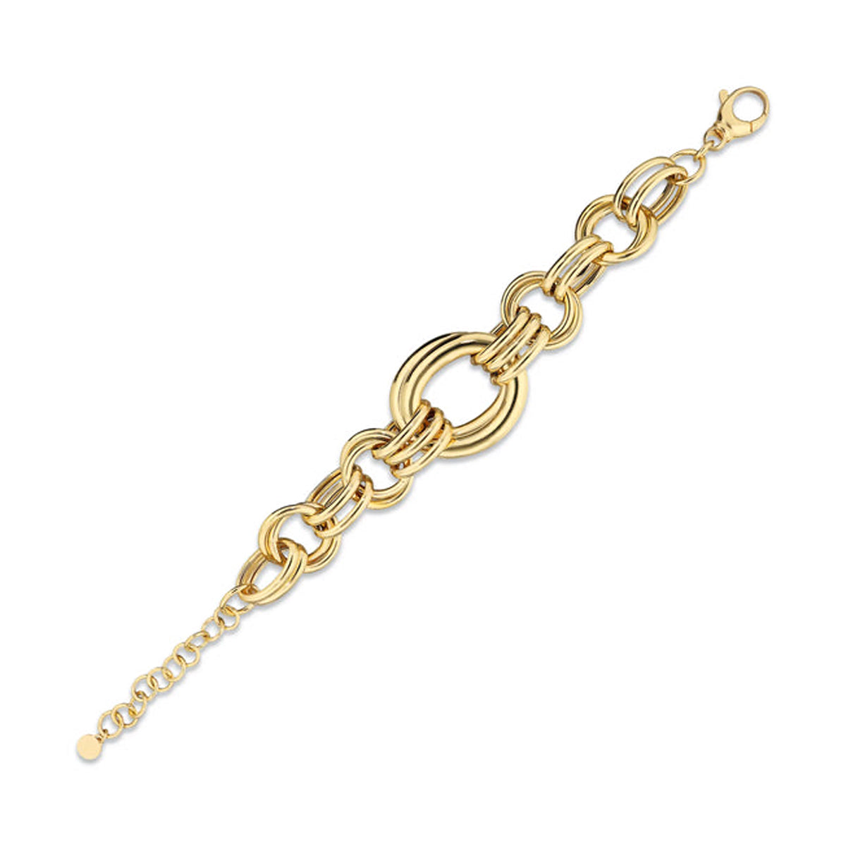 ETRUSCA JEWELS JEWELRY Mod. WSET00893.YG gold chain bracelet