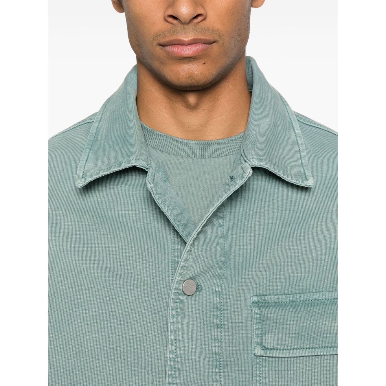 Emporio Armani Jackets Clear Blue