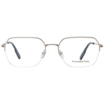 Ermenegildo Zegna Silver Men Glasses Frame