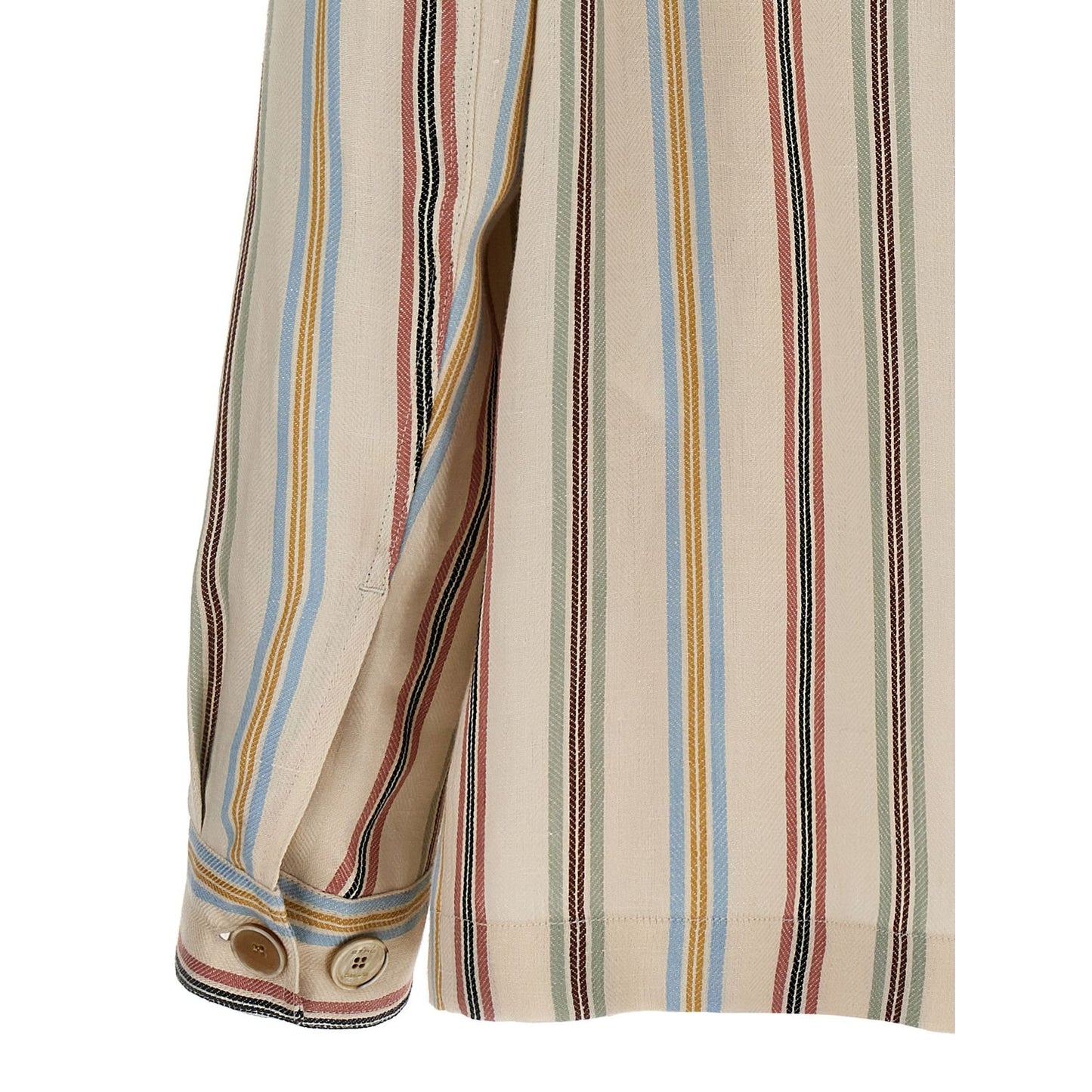 Etro Multicolor Linen Blouse
