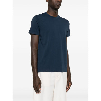 FINAMORE 1925 NAPOLI T-shirts and Polos Blue Topwear