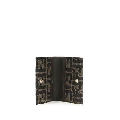 Fendi Brown Polyester Wallet
