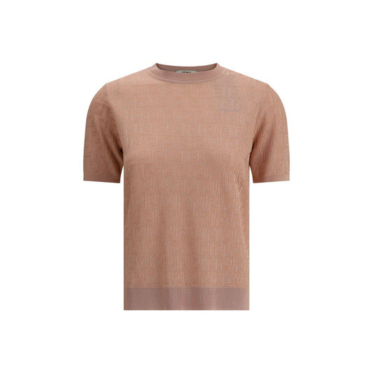Fendi Multicolor Viscose T-Shirt