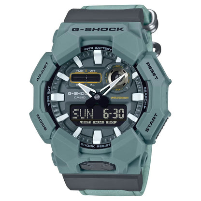 CASIO G-SHOCK Mod. NEW RUGGED BASIC Digital 10-Year Battery wristwatch with multifunction display, water resistant, carbon & resin case, Cordura strap
