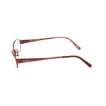 Side view of Gant Brown Plastic Frames with dimensions 51/17/135 mm and unisex design