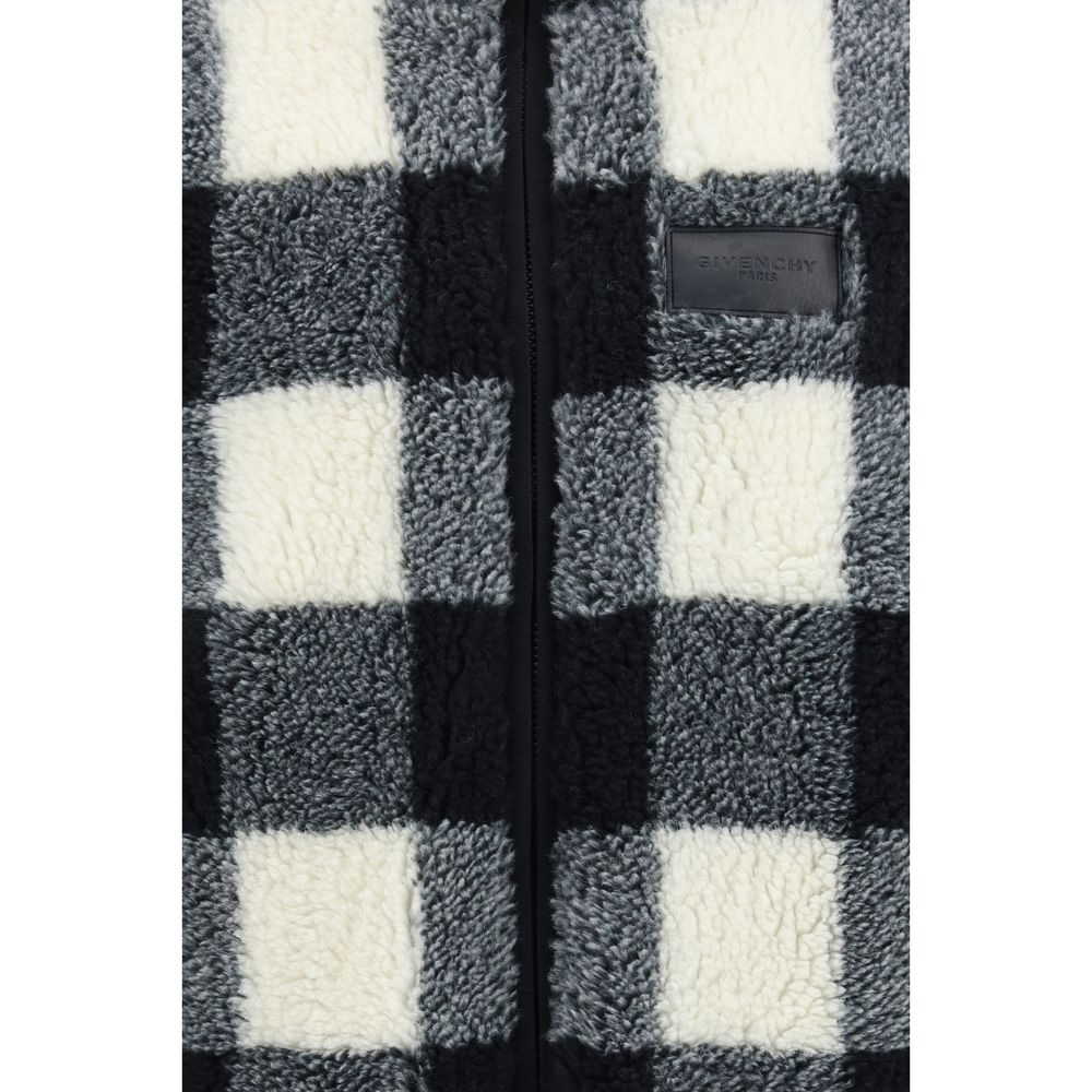 Givenchy Gray Polyester Full-Length Jacket
