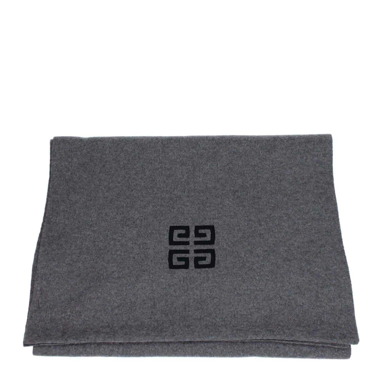 Givenchy Gray Wool Scarf