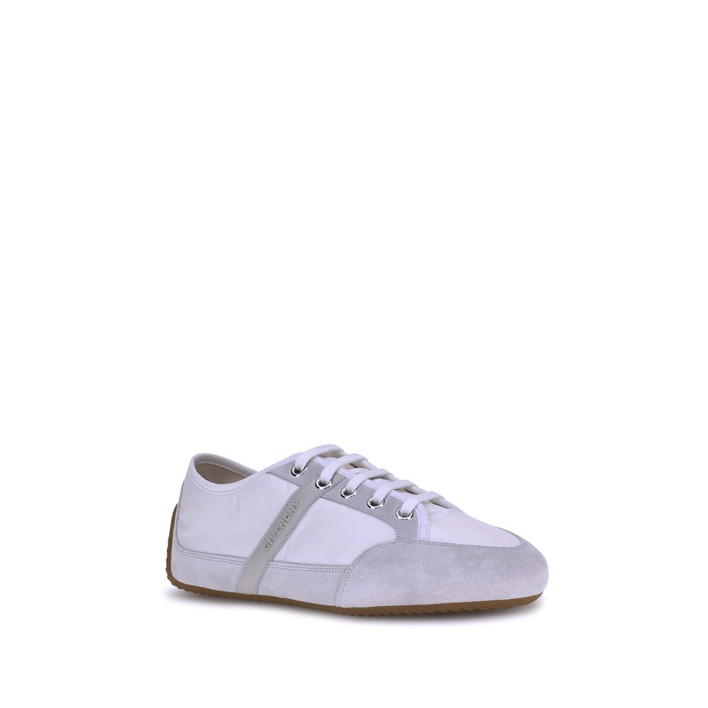 Givenchy White Rubber Low Top Sneakers