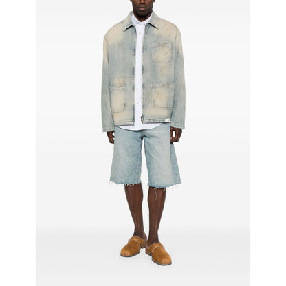 Golden Goose Coats Clear Blue Jackets