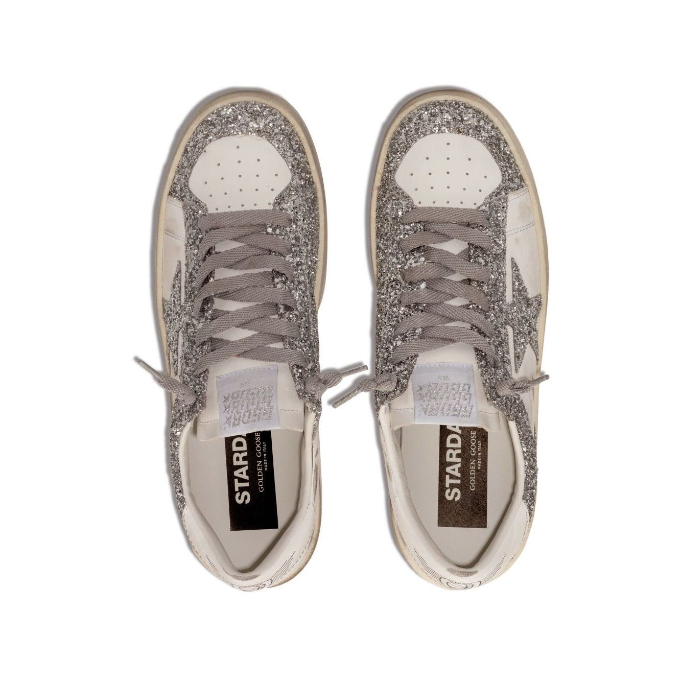 Golden Goose Star-patch lace-up sneakers
