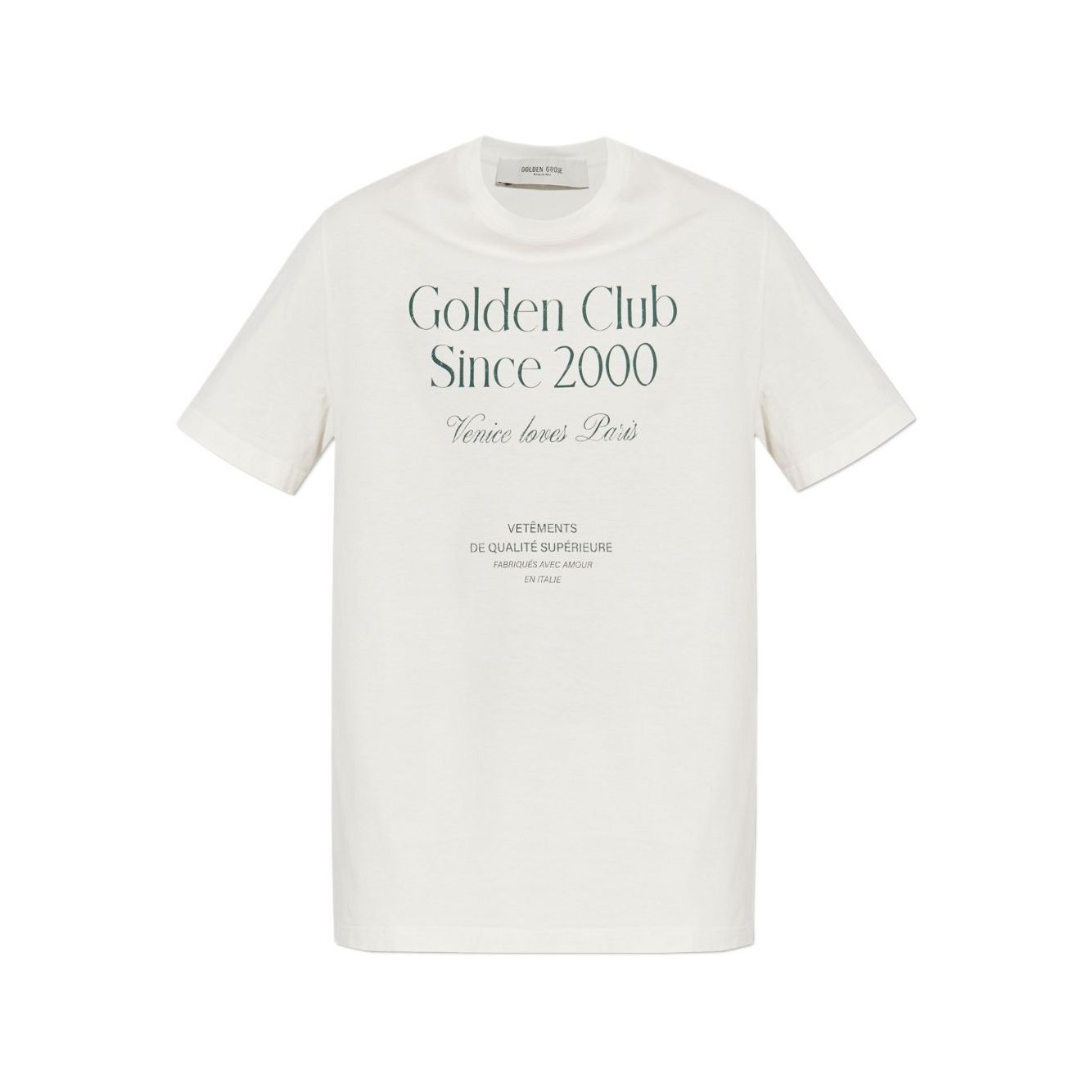Golden Goose T-shirts and Polos White Topwear