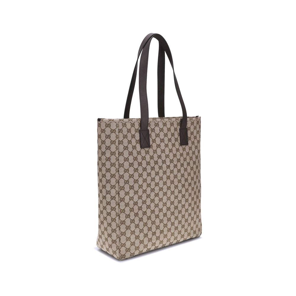 Front view with bag zipped and handles upright.