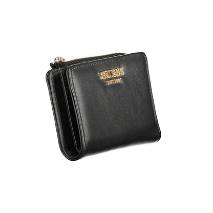 Guess Jeans Black Polyethylene Women Wallet