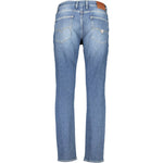 Guess Jeans Blue Cotton Men Slim Jeans