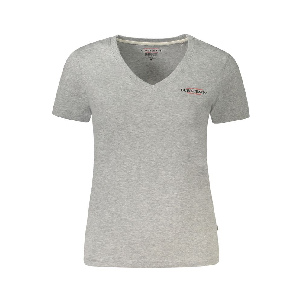 Guess Jeans Gray Cotton Women Top