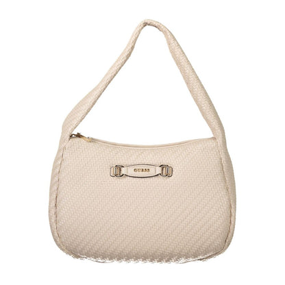 Guess Jeans Pink Polyethylene Women Handbag with zip closure and spacious interior.