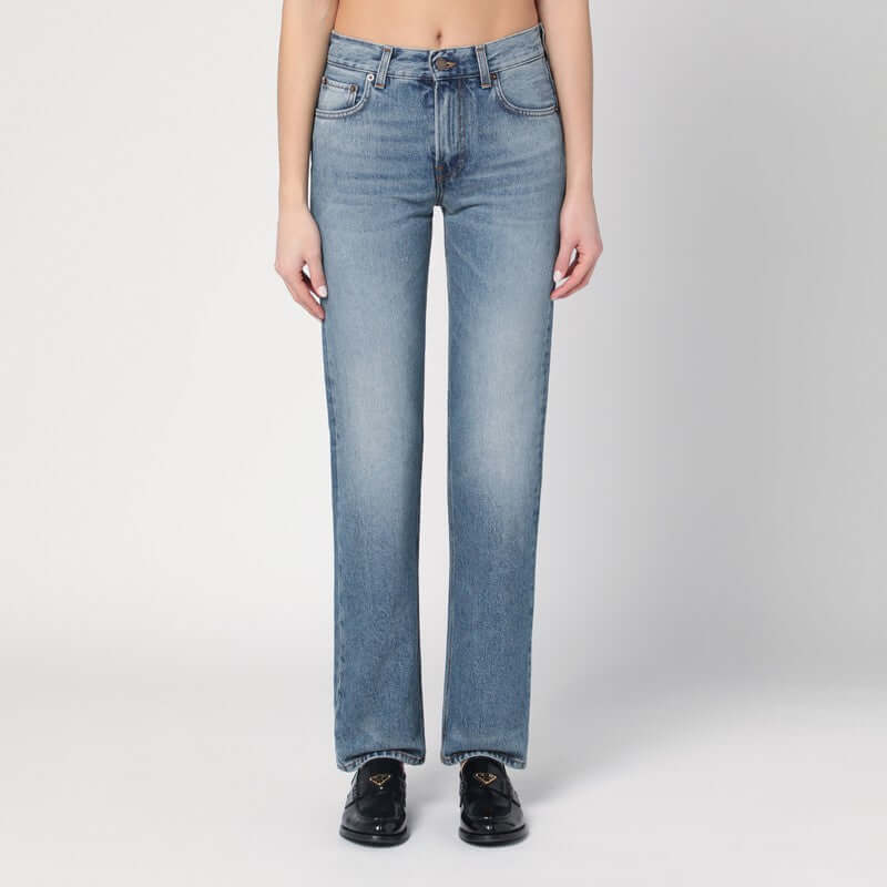 HAIKURE Cleo blue washed jeans HEW03334DF106DE/Q_HAIKU-L0833_311