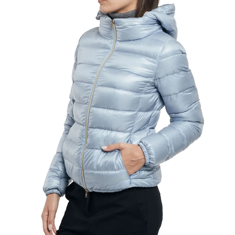 Herno Blue Polyamide Shell Jacket 1728,75611013280,Blue,Clothing,Herno,IT46 | S,Jackets & Coats - Clothing,New with tags,Shell Jackets - Jackets & Coats - Clothing,Women