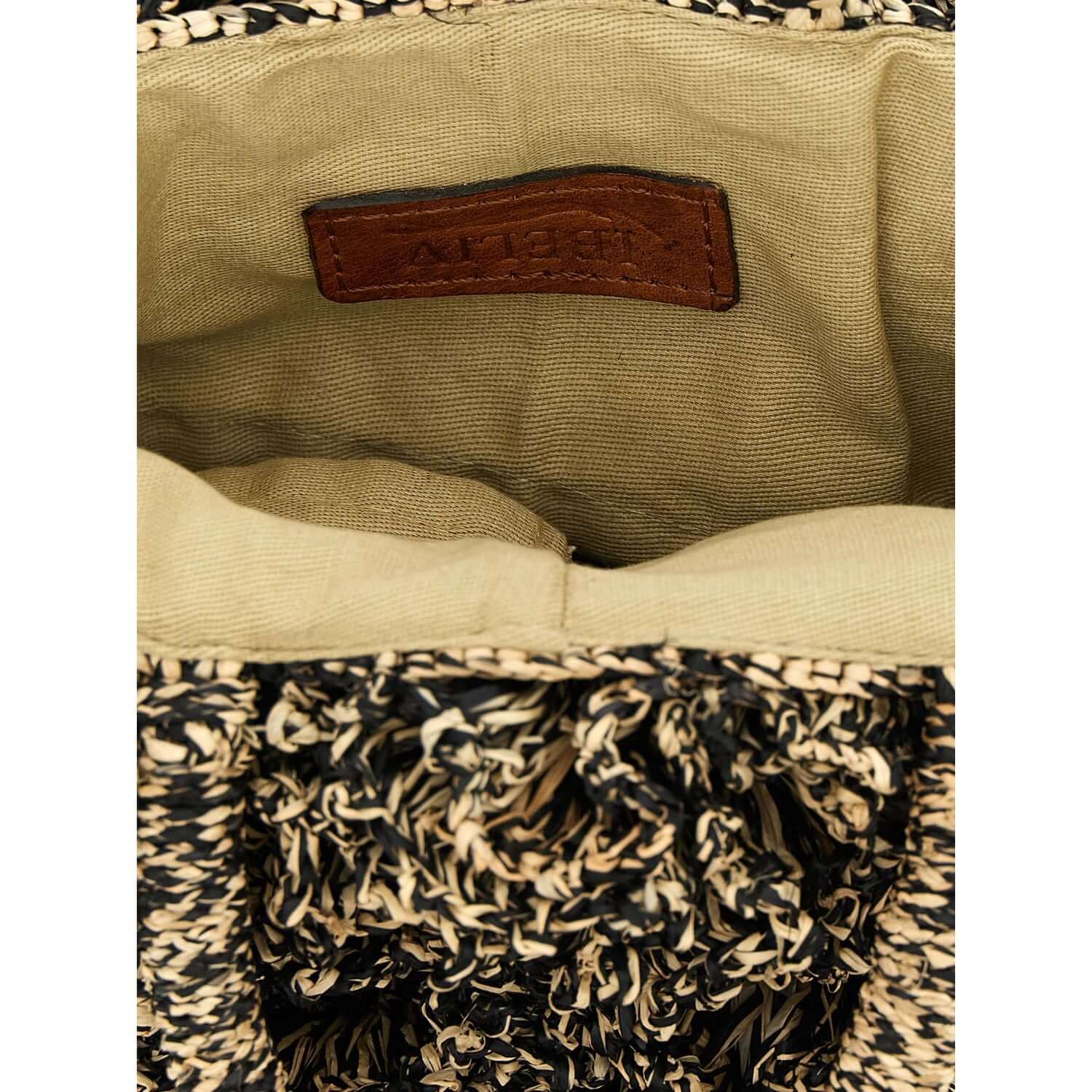 Ibeliv Bicolor Raffia Handbag