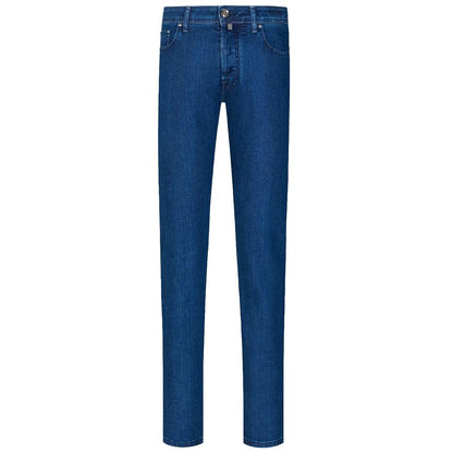 Jacob Cohen Blue Cotton Men's Jeans