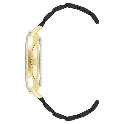 Juicy Couture Black Metal Dress Watch