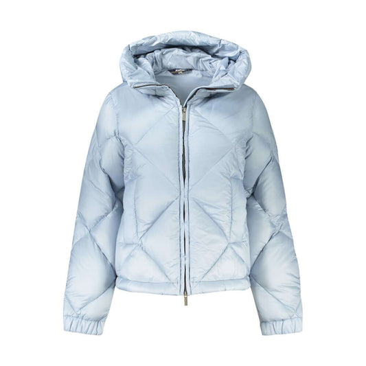 K-WAY Blue Polyester Jackets & Coat