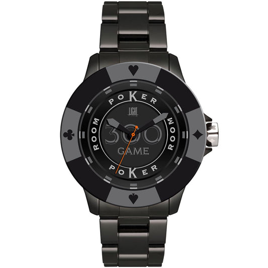 LIGHT TIME Mod. POKER - All Black
