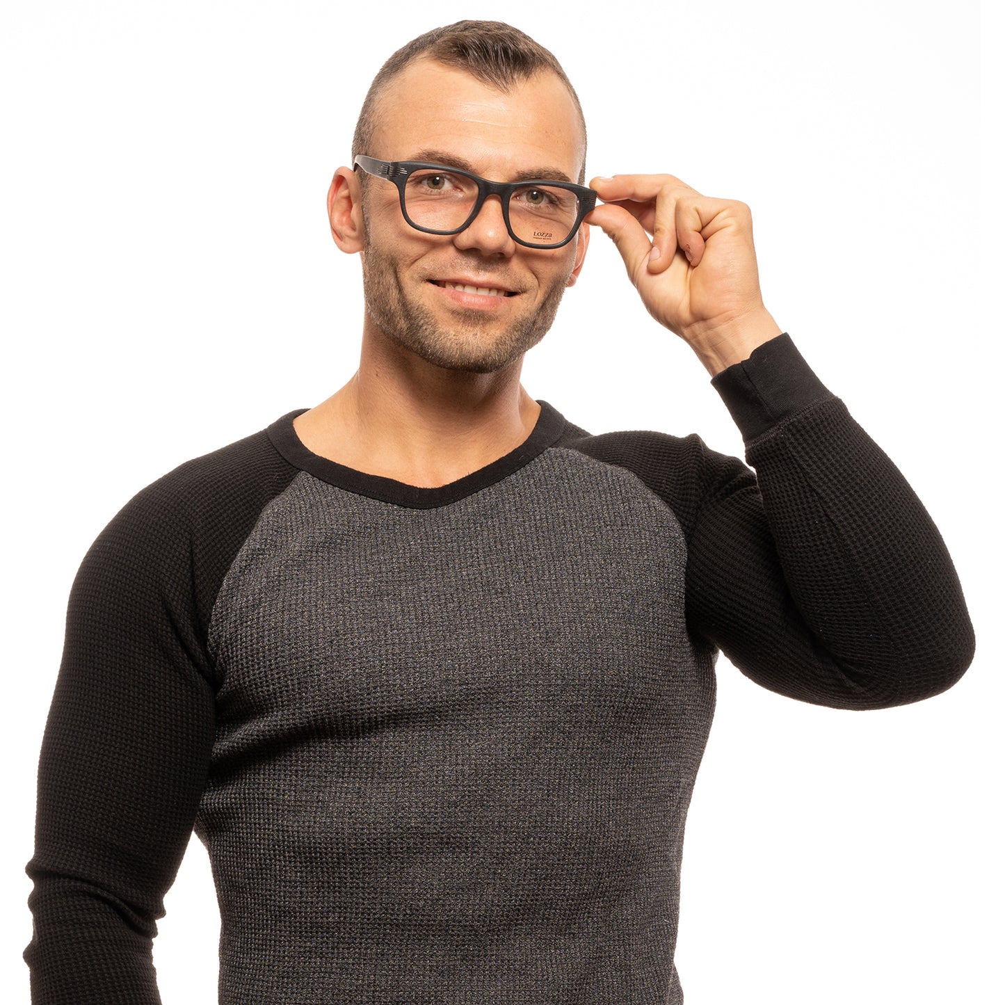 LOZZA MOD. VL4105 50BLKM SUNGLASSES & EYEWEAR