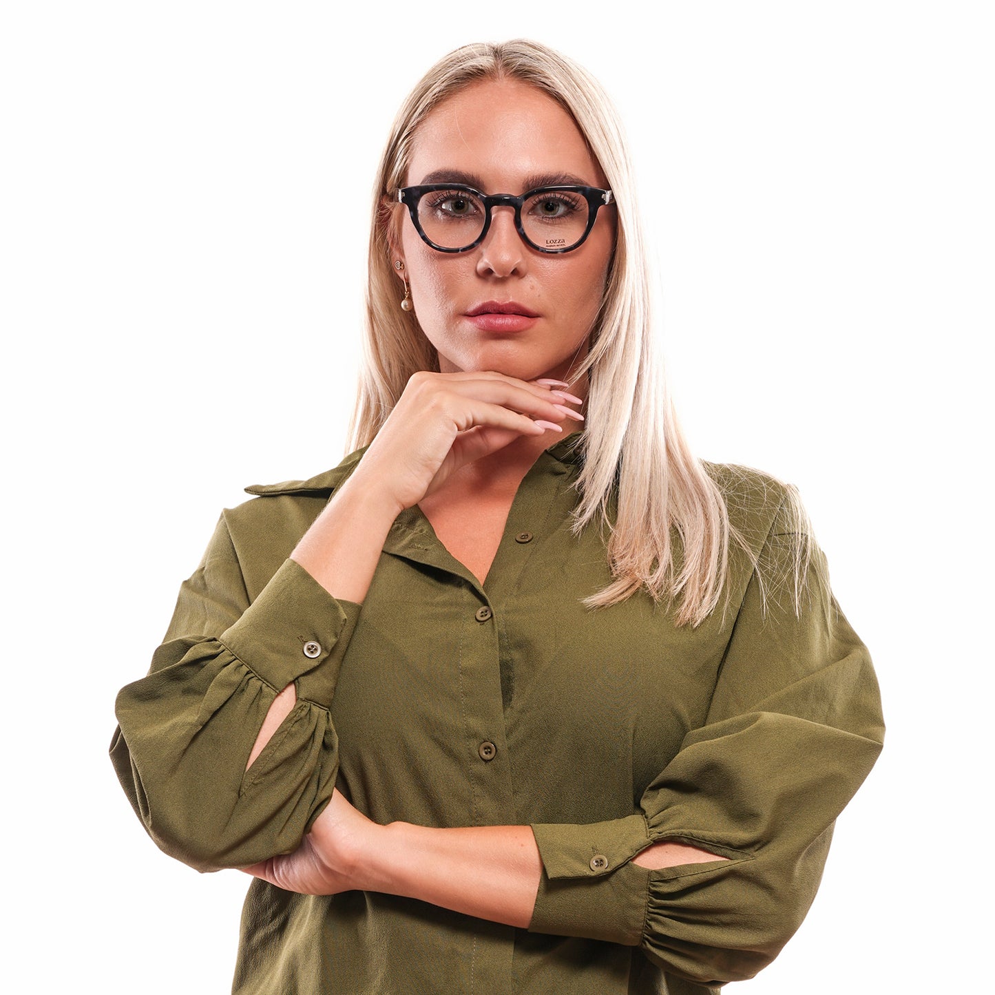 LOZZA MOD. VL4123 450BLK SUNGLASSES & EYEWEAR