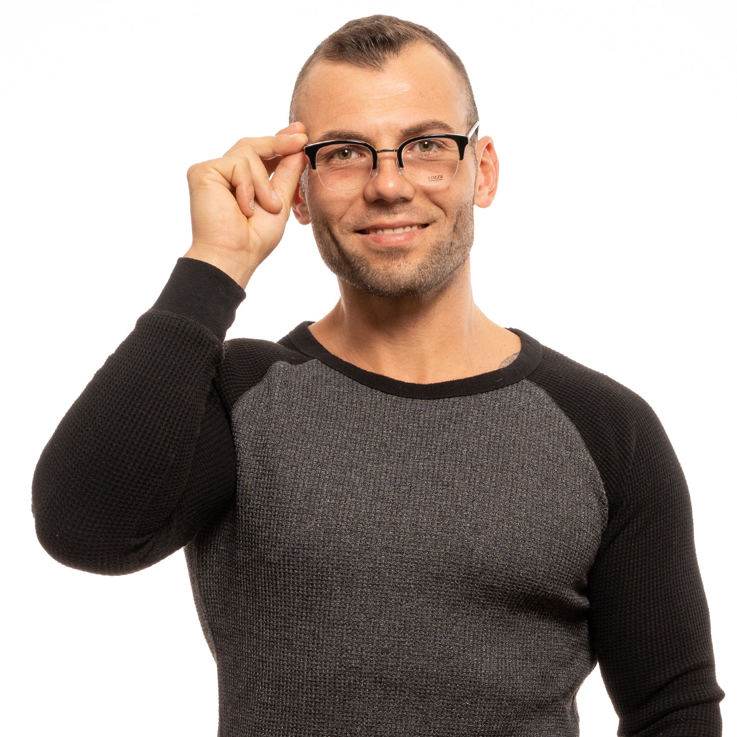 LOZZA MOD. VL4145 480BLK SUNGLASSES & EYEWEAR