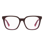 Love Moschino Burgundy Acetate Frames