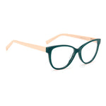 M Missoni Green Acetate Frames in green and beige, featuring stylish design and durable acetate material, size 53/15/140 mm