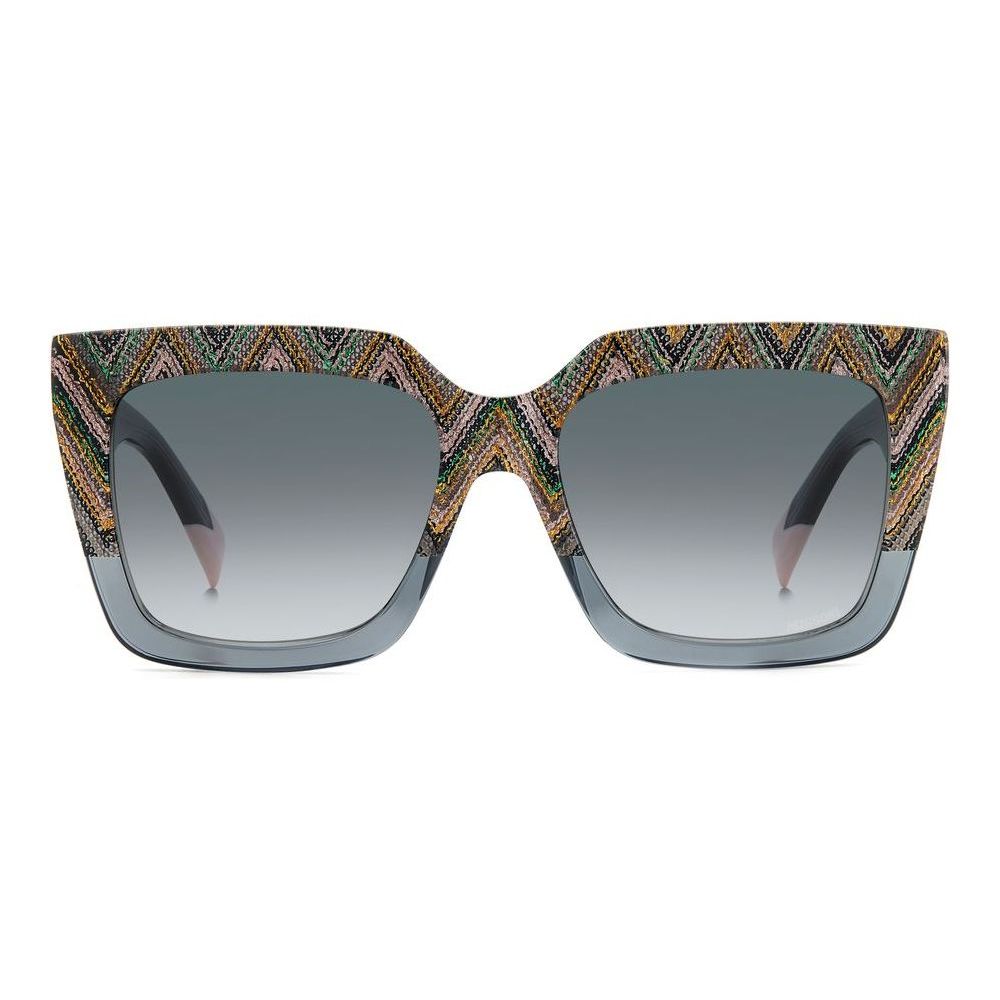 Alt Tag: MISSONI MOD. MIS 0147_S ladies acetate sunglasses with patterned oversized frame for stylish eyewear fashion.