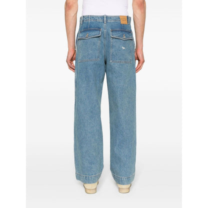 Maison Kitsuné MAISON KITSUNE' Jeans Clear Blue Jeans