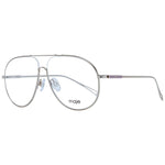 Maje Gold Women Optical Frames, aviator style, gold nickel silver alloy, full-rim design with demo lenses and plastic material.