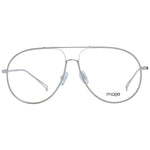 Maje Gold Women Optical Frames - full-rim aviator style with gold nickel silver alloy frame, 56-11-135, with branded case included.