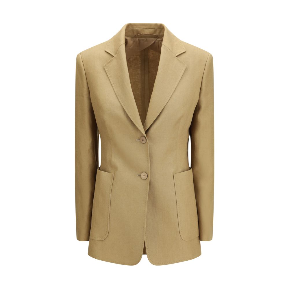 Max Mara Beige Linen Jacket