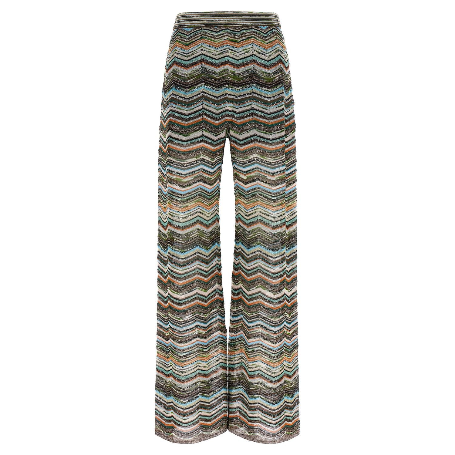 Missoni Multicolor Viscose Flared Pants