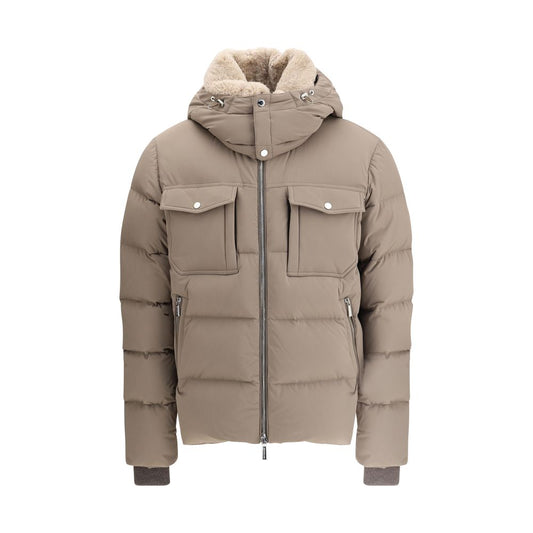 MooRER Beige Alarick Padded Down Jacket