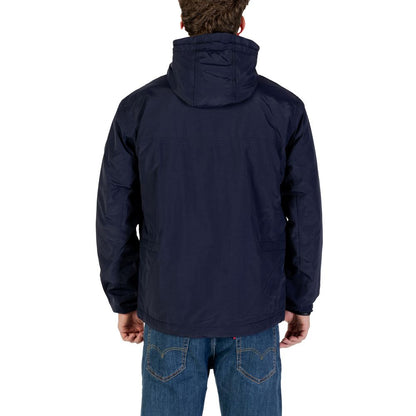 Napapijri Blue Polyamide Shell Jacket 1728,71956299936,Blue,Clothing,IT46 | M,IT48 | L,Jackets & Coats - Clothing,Men,Napapijri,New with tags,Shell Jackets - Jackets & Coats - Clothing