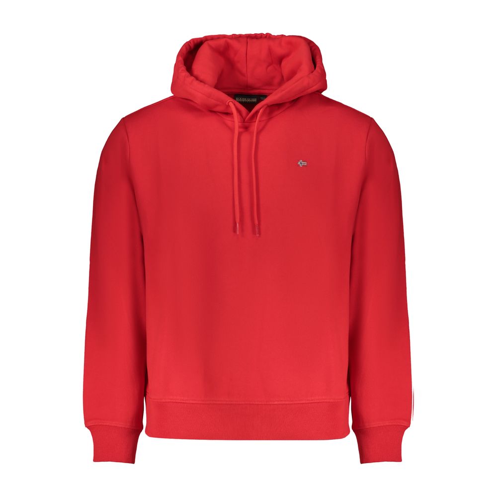 Napapijri Red Cotton Men's Hoodie