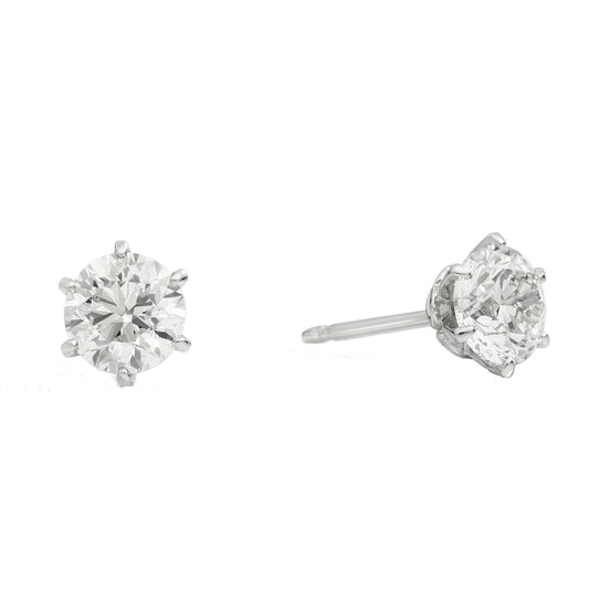 ORECCHINI RECARLO MOD. E01PX014_064 elegant diamond stud earrings