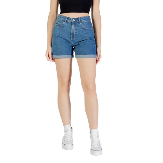 Only Blue Cotton Short - Women's Spring/Summer 100% Cotton Collection