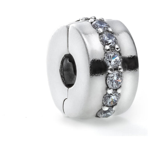 PANDORA CHARMS Mod. CLEAR SPARKLING ROW CLIP