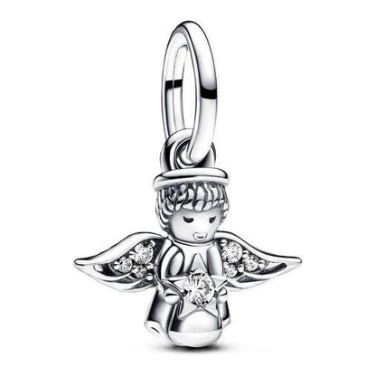 PANDORA CHARMS Mod. SPARKLING ANGEL DANGLE