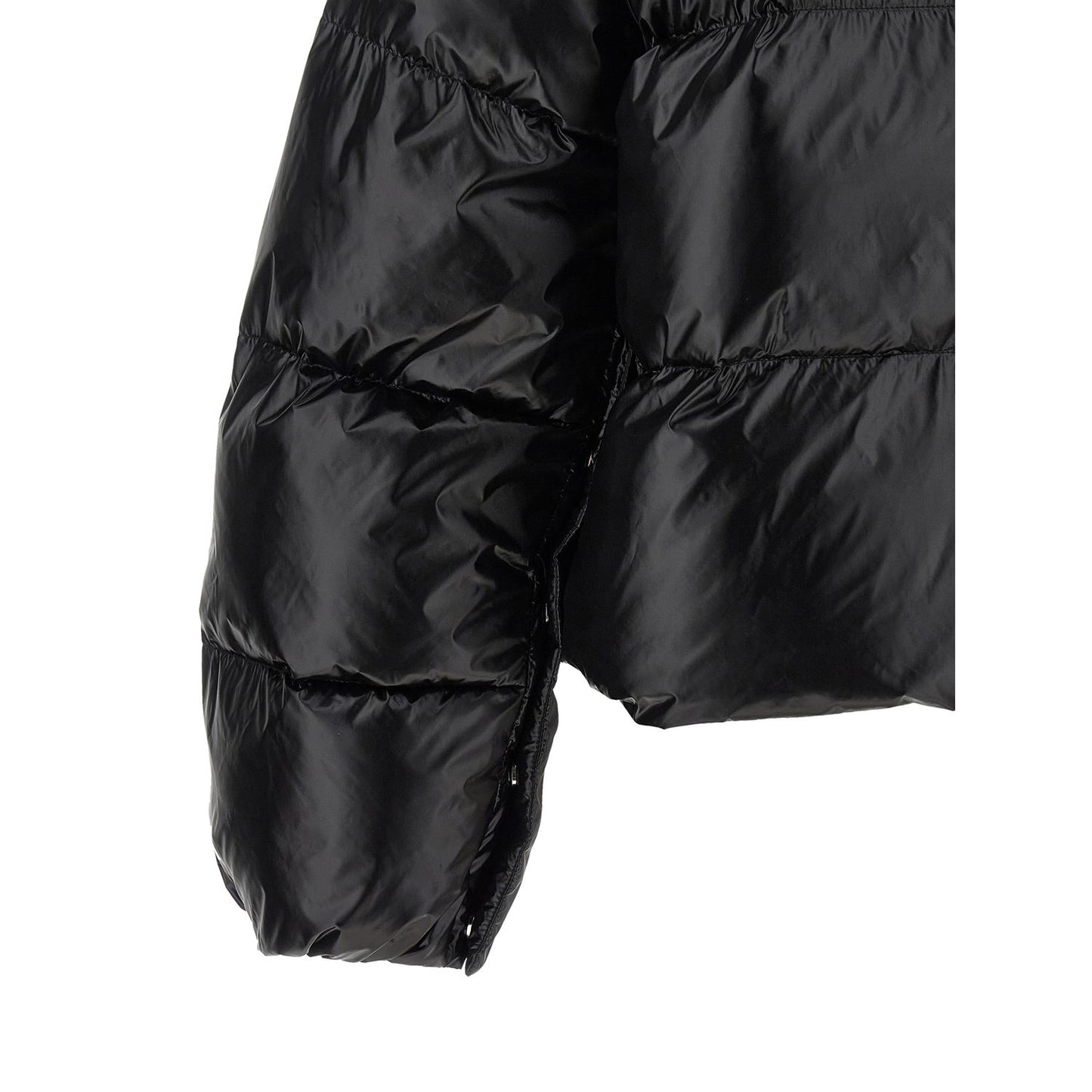 PINKO Black Polyamide Shell Jacket