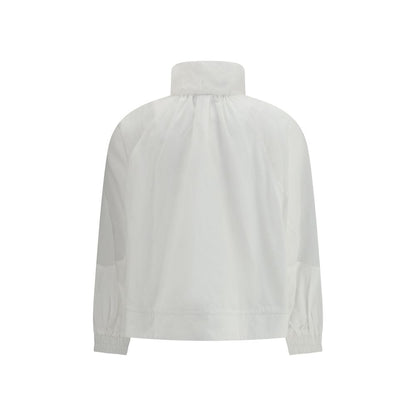 PINKO White Polyester Shell Jacket