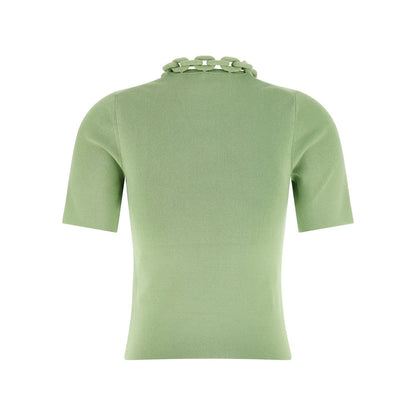 Paco Rabanne Bicolor Textile T-Shirt