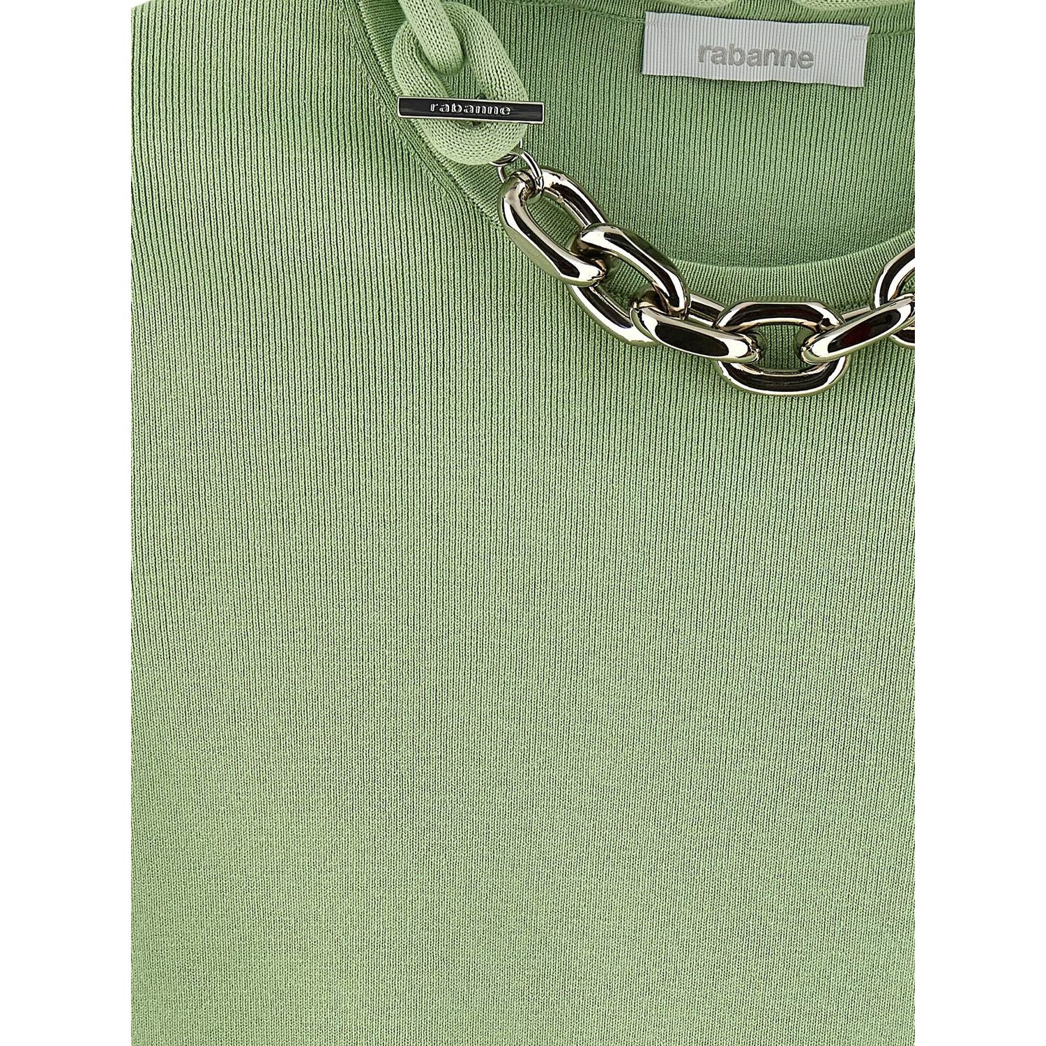 Paco Rabanne Bicolor Textile T-Shirt