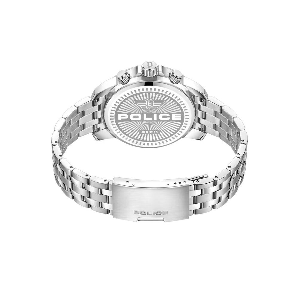 Police Gray Stainless Steel Dress Watch